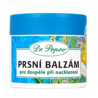 DR.POPOV Masážní prsní balzám pro dospělé, 50 ml